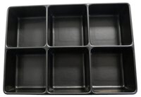 Inserto ESD per valigetta K2001 ESD, 6 scomparti à 77 x 72 mm #thumbnail-2