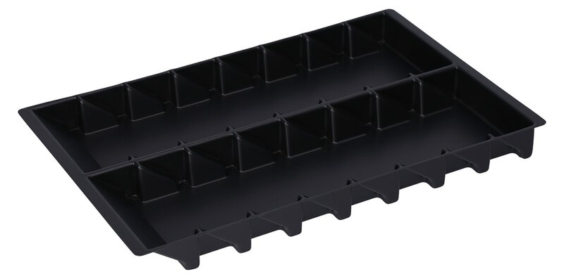 ESD pallet for 16 PCBs, Euro box, 350 x 225 x 30 mm #4