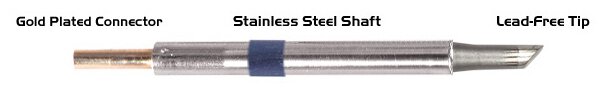 Soldering tip bevelled 45° 4,00mm (0,16") #zoom-1
