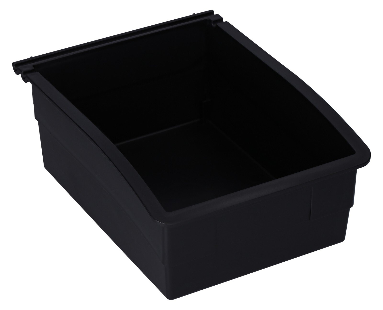 Bac de travail ESD, PS, noir, 180 x 130 x 79 mm #zoom-4