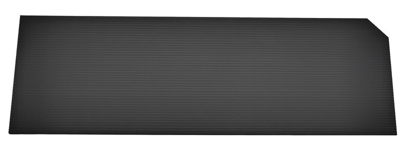 ESD layer pads for ESD Euro containers, volume conductive, 150 x 470 x 3 mm