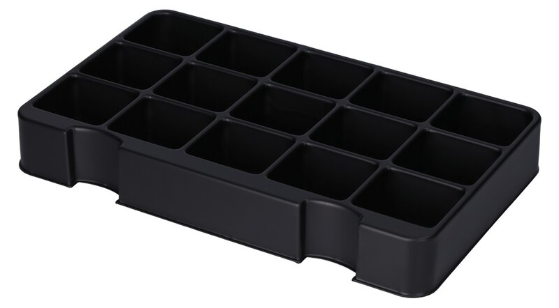 ESD Einlage für Sortimentskasten 166, 15 Fächer à 49 x 44 mm #2