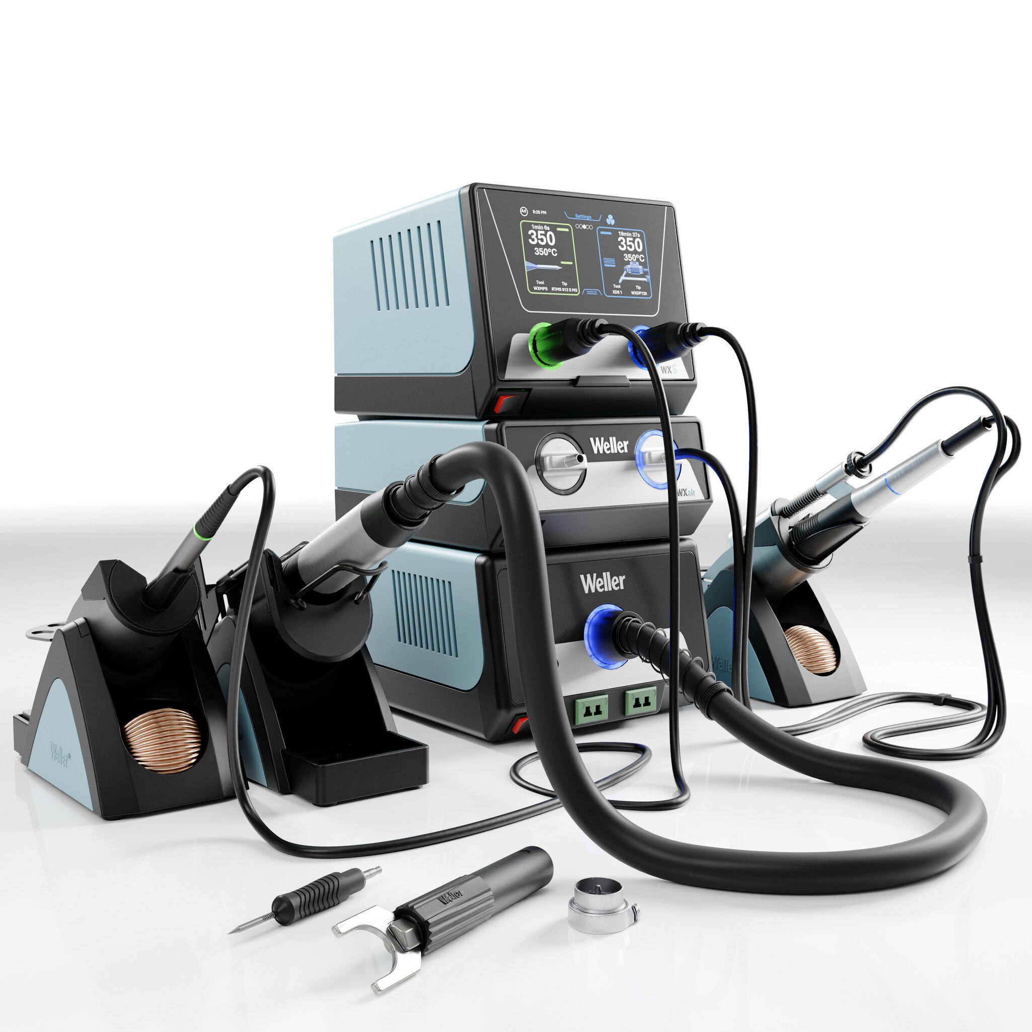 WXS2031 WXHotAir Advanced Set 230V F/G, 900W Geregeltes High Power Rework Advance Set #zoom-1