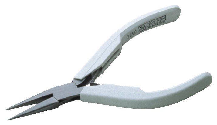 Snipe nose pliers, Supreme series, long jaws, smooth surfaces #zoom-1