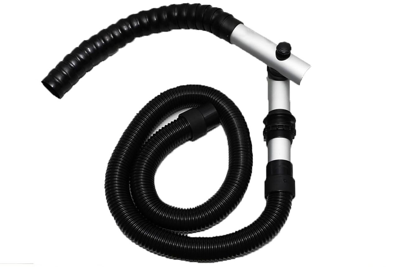 Bras d'aspiration OMNIFLEX (600 mm) avec bras articulé et passage de table, y compris tuyau de 2 m #zoom-1
