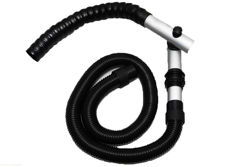 Bras d'aspiration OMNIFLEX (600 mm) avec bras articulé et passage de table, y compris tuyau de 2 m