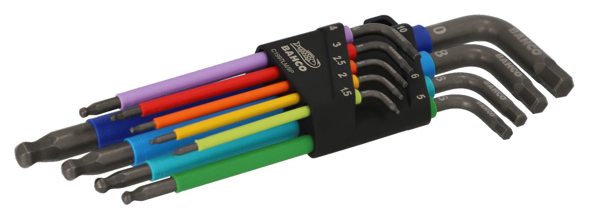Multicolour Winkelschraubendreher-Satz für Innensechskantschrauben #zoom-1