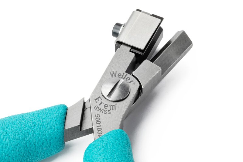 Adatte per la piegatura di componenti piatti, contatti, transistori di potenza, connessioni con triac ad angolo retto. #4