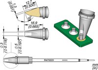 Soldering tip R470, pin connector, Ø 3 mm, R470031 #thumbnail-1