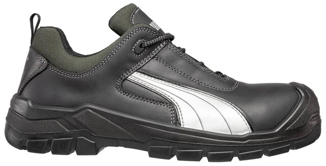 Veiligheidsschoenen S3, PUMA SAFETY, CASCADES LOW, zwart