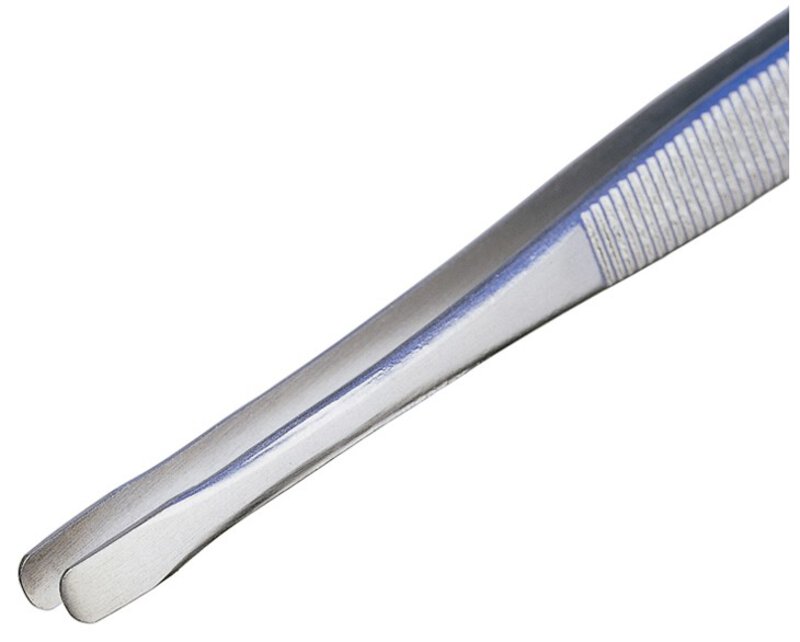 Tweezers, round tips, 120 mm