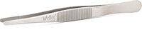 Weller Erem 21SA120 Tweezers with Large, Flat, Round Tips, with Inside and Outside Serrations #thumbnail-1
