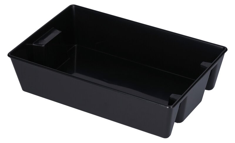 Bac gerbable rotatif A4-2-6-10 ESD, conductible, 190 x 120 x 50 mm #1