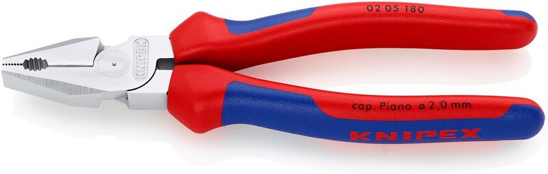 Pinze combinate, cromate, 180 mm #1