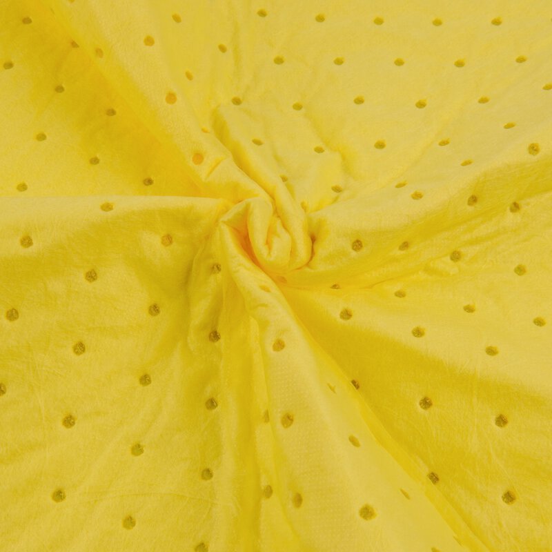 Tapis absorbants pour produits chimiques, jaune 40x50cm, classe de propreté ISO 7, 200 pièces #1