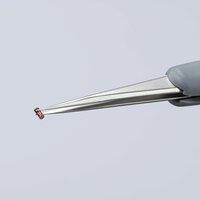 ESD precision tweezers with rubberized handle, smooth, 112 mm #thumbnail-3