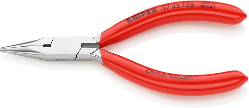 Gripping pliers for precision mechanics, chrome-plated, 125 mm #1