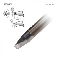 T53-DR32 Aktiv-Lötspitze Format 3.2DR - V-Rille #thumbnail-1