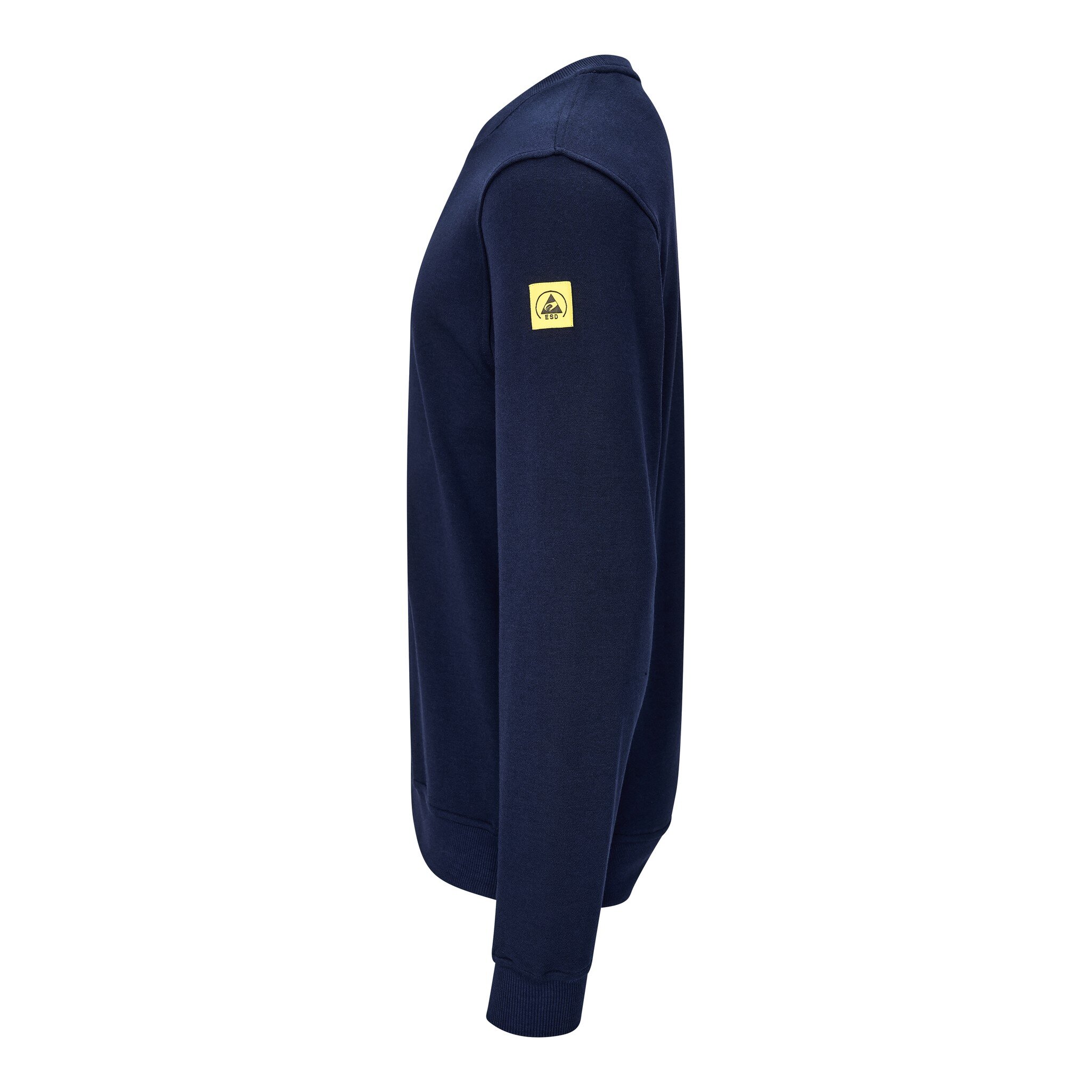 ESD Sweatshirt, Crew Neck, Navy Blue, 5XL, Comfort Fit #zoom-3