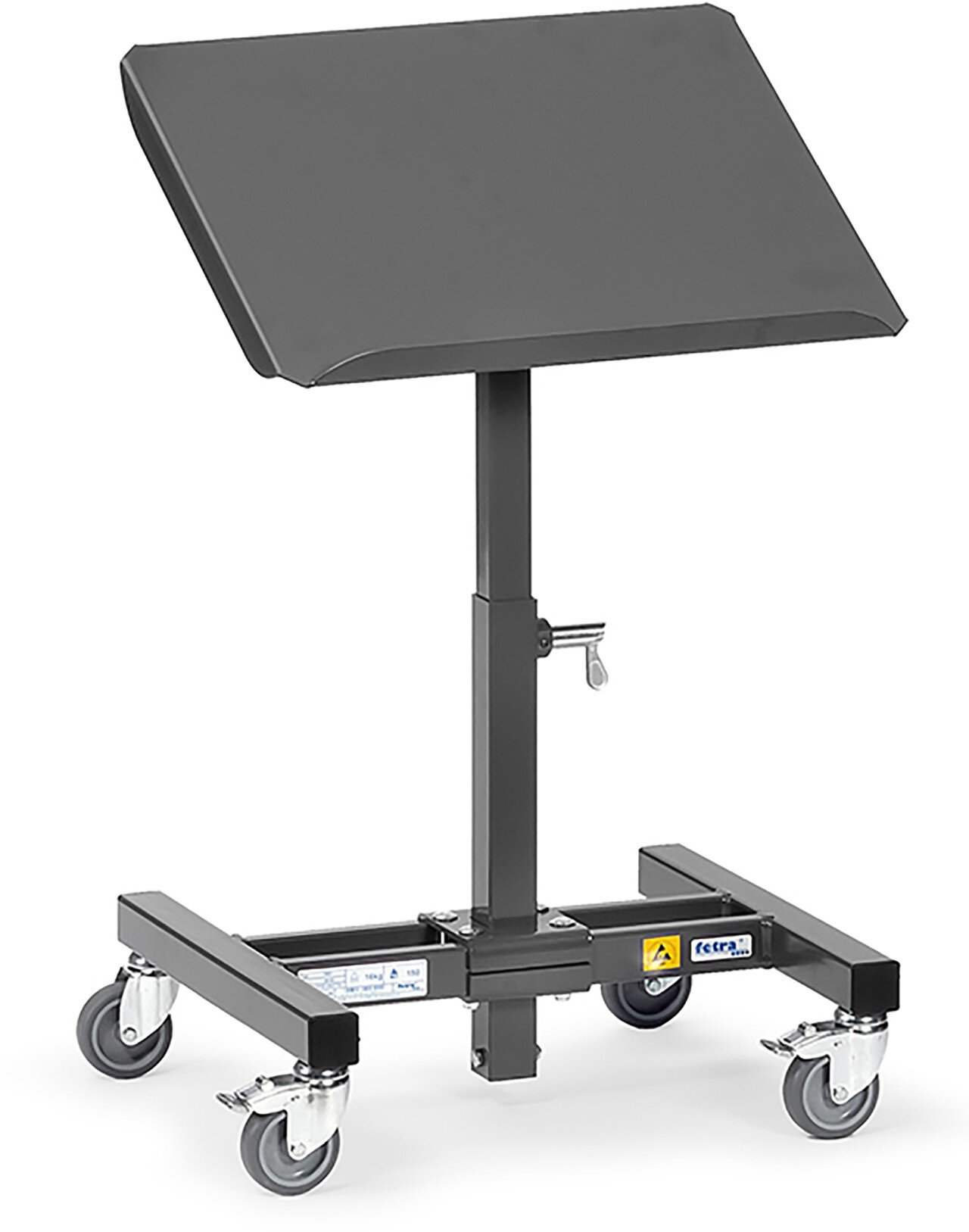 ESD-Materialständer, höhenverstellbar von 555 - 1105mm, 510x410mm #zoom-1