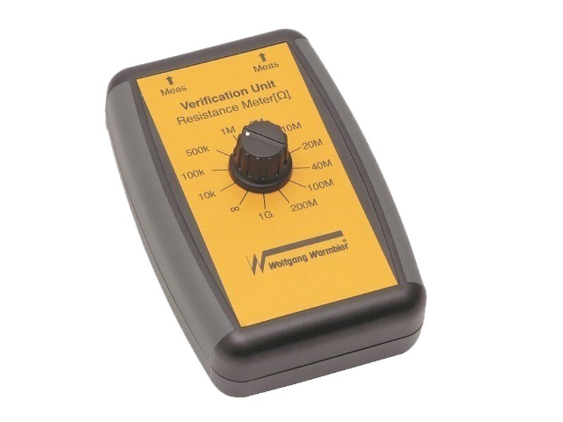 Verifications Unit für Widerstandsmessgeräte