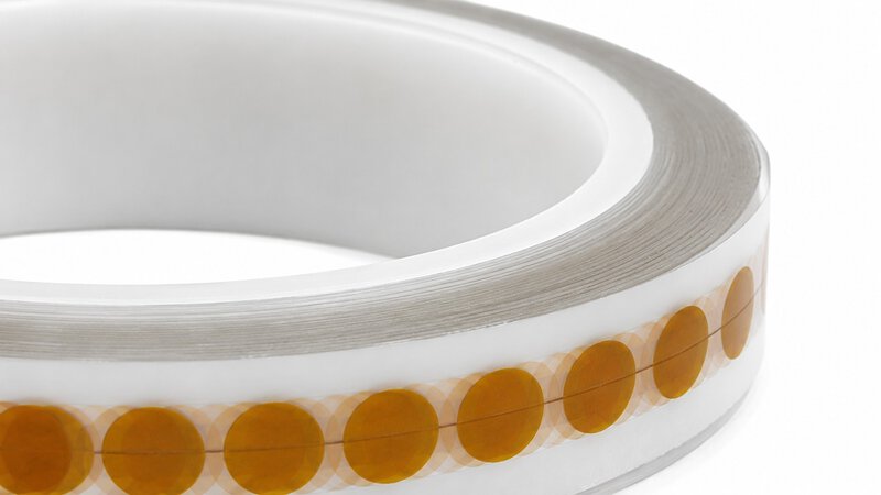 Kapton/polyimide stippen, 1000 stuks, D: 9 mm #5