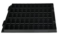 ESD insert for Euro box 1 and 2, 50 compartments, 350 x 250 x 26 mm #thumbnail-1
