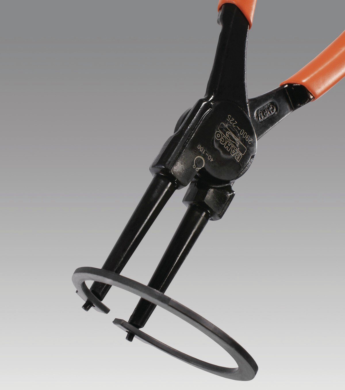 Pliers for external retaining rings with straight jaws, burnished 215 mm #zoom-3