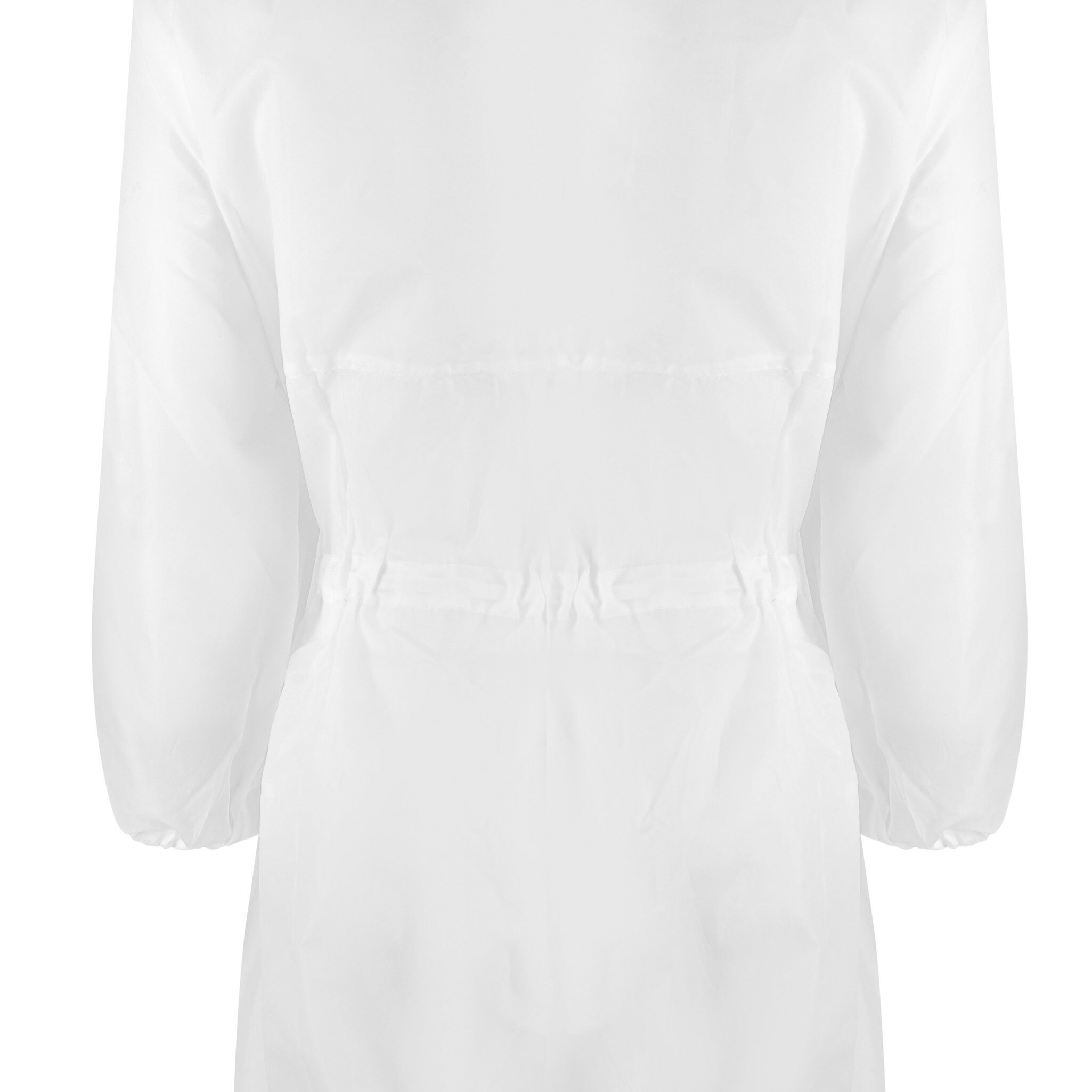 Herbruikbare schildersoverall, 100% polyester, wit #zoom-4