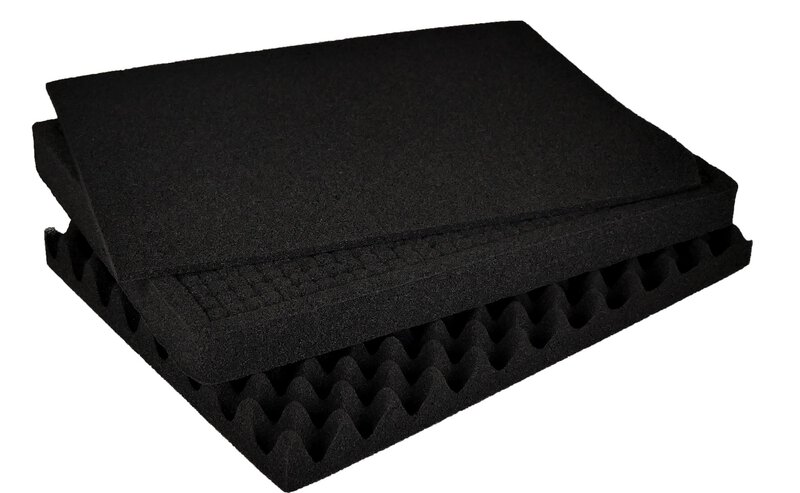 ESD grid foam for case K2006 ESD, black, 335 x 240 mm