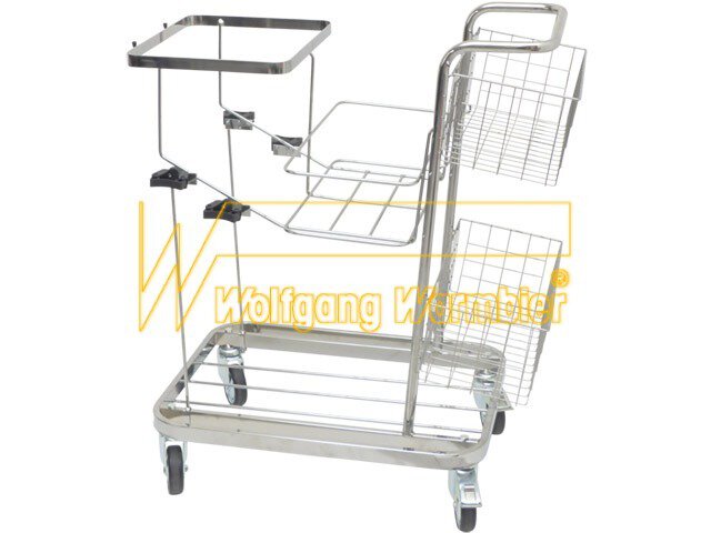 Chariot de nettoyage 900 x 550 x 1000mm, 125 litres #zoom-1