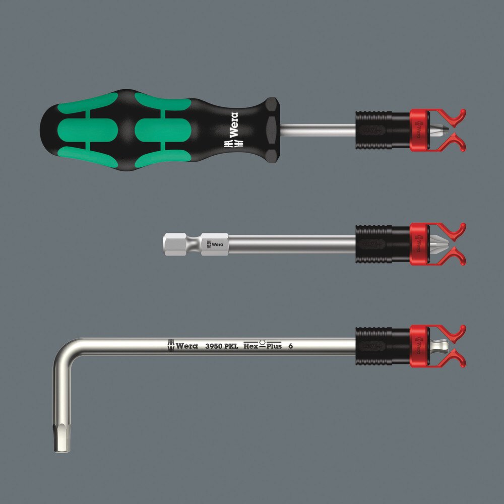 Schraubkralle für Schraubendreherklingen, lange Bits und Winkelschlüssel mit Festhaltefunktion für Schrauben, 4,5-6 x 41 mm #zoom-7