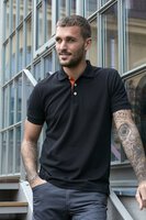Weston Polo, Male, Black/orange, 3XL #thumbnail-5