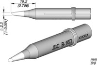 Lötspitze für 30ST/40ST/SL2020 und IN2100, CLASSIC-Serie, B16D #thumbnail-1