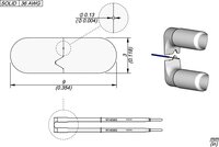 Lötspitze W14036G für WS140 Entlötpinzette, 36G 3mm #thumbnail-1