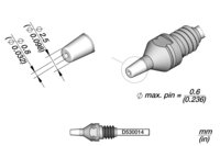 Punta di dissaldatura per pin, Ø 0,8 mm, HT S1, D530014 #thumbnail-1