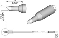 punta di saldatura smussata, D: 2,2 mm #thumbnail-1