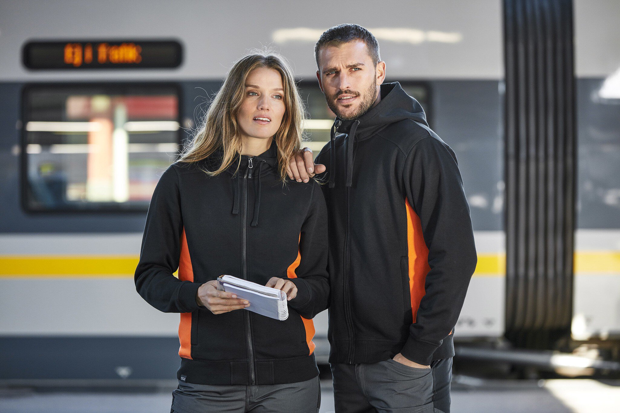 Ava Full-Zip Sweatshirt, femme, noir, L #zoom-10