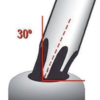 Cacciavite ERGO™ per viti TORX® con estremità sferica e impugnatura in gomma, T25 x 125 mm #thumbnail-3