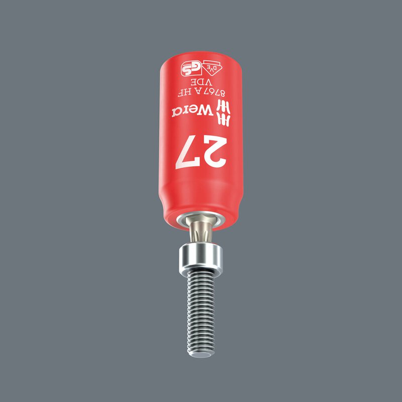 Bitnuss, isoliert, mit 1/4"-Antrieb, mit Haltefunktion, TX 27 x 36 mm #3