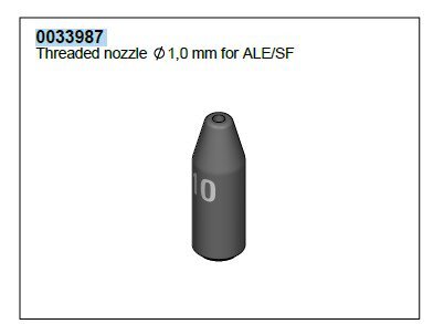 Teflon nozzle Ø 1.0 for ALE/SF #zoom-1