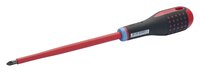 ERGO™ Isolierter Schraubendreher für Pozidriv-Schrauben mit 3-Komponenten-Griff, VDE-zertifiziert PZ0 x 20 mm x 75 mm #thumbnail-1