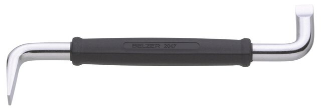 Winkelschraubendreher, doppelt abgewinkelt, Schlitz 1,0X5,5X125 mm