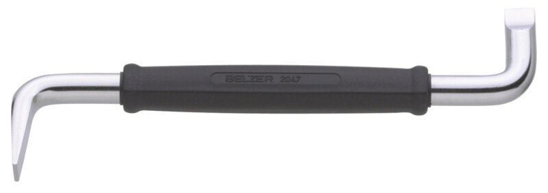 Winkelschraubendreher, doppelt abgewinkelt, Schlitz 1,0X5,5X125 mm