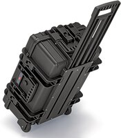 Gereedschapskist "Robust45 Move" elektrisch, leeg, met geïntegreerde wielen en telescopische handgreep #thumbnail-2
