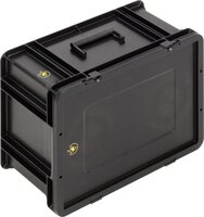 ESD case BL, black, 400 x 300 x 221 mm #thumbnail-3