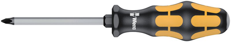Cross-recess screwdriver, PZ 2 x 100 mm #1