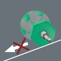 Schraubendreher für Innen-Vierkantschrauben, # 1 x 25 mm #thumbnail-6