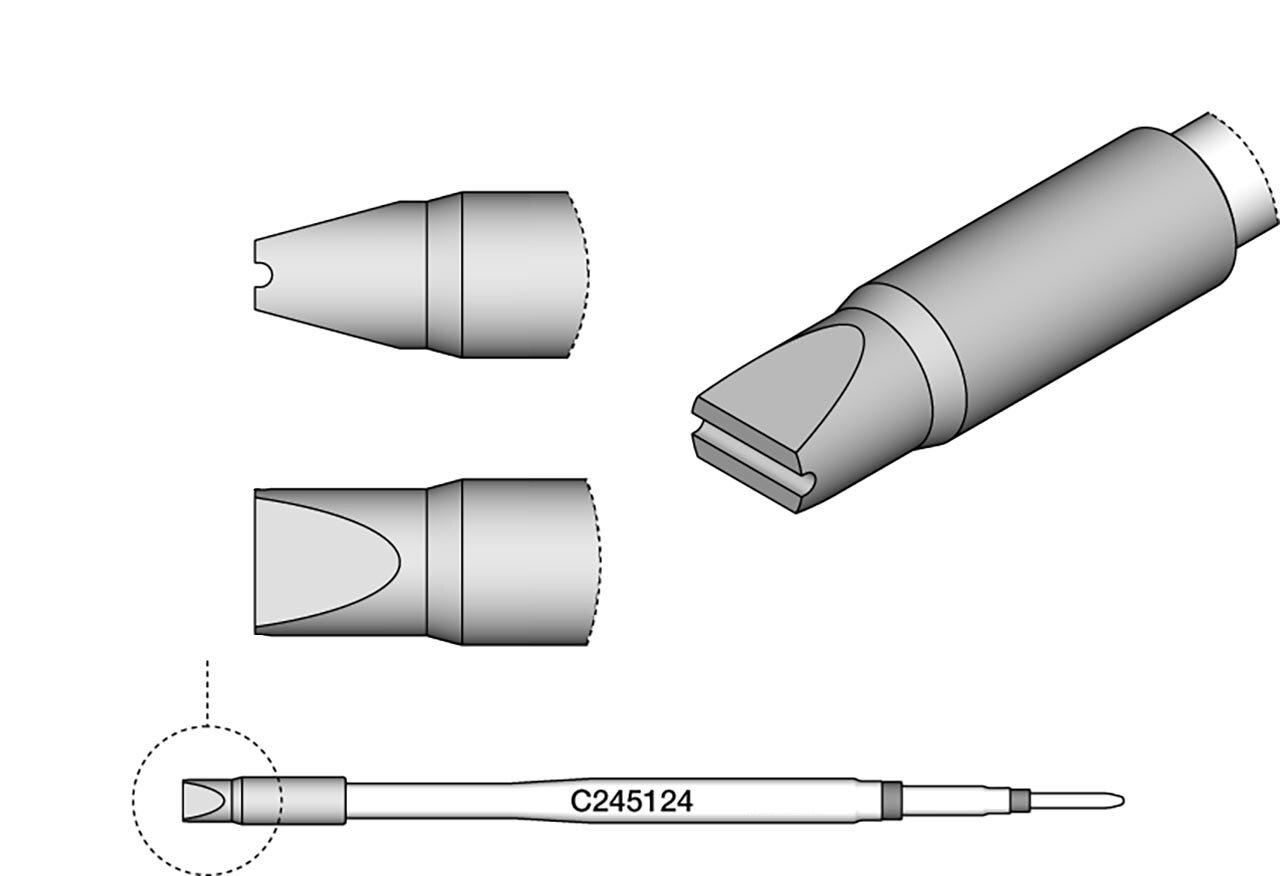 Spezial-Lötspitzen, für Lötkolben T245, C245124 #zoom-2