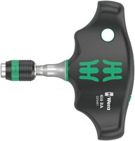 Quergriff-Bit-Handhalter mit Ratschenfunktion und Rapidaptor Schnellwechselfutter, 1/4" x 45 mm #thumbnail-2